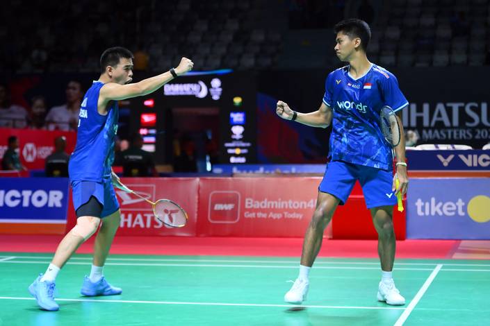 Ali Faathir Rayhan/Devin Artha Wahyudi (Djarum Badminton)