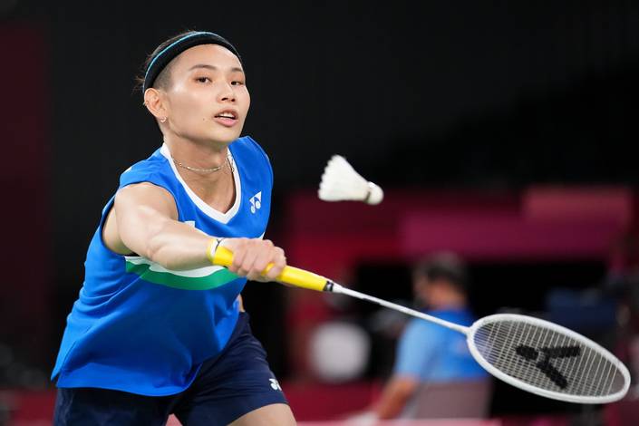 Tunggal putri Taiwan, Tai Tzu Ying bersiap mengembalikan shuttlecock. (Foto: BADMINTONPHOTO - Shi Tang) Tunggal putri Taiwan, Tai Tzu Ying bersiap mengembalikan shuttlecock. (Foto: BADMINTONPHOTO - Shi Tang)