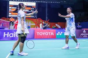 Lisa Ayu Kusumawati & Rehan Naufal Kusharjanto (Humas PP PBSI)