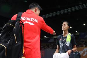 Indra Widjaja & Putri Kusuma Wardani (Humas PP PBSI)