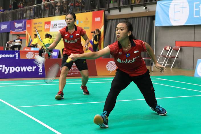 Febriana Dwipuji Kusuma/Ribka Sugiarto. (Foto: PBSI) Febriana Dwipuji Kusuma/Ribka Sugiarto