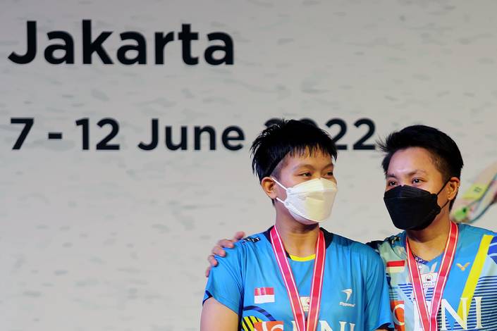 Siti Fadia Silva Ramadhanti & Apriyani Rahayu (Djarum Badminton) Siti Fadia Silva Ramadhanti & Apriyani Rahayu (Djarum Badminton)