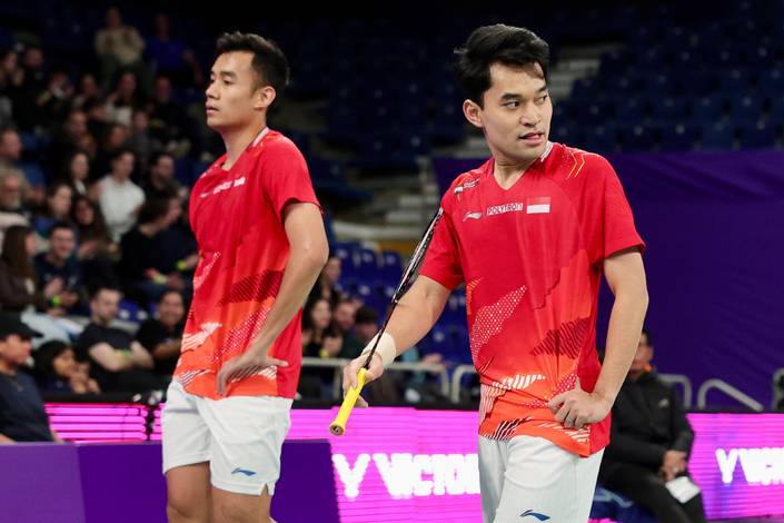 Leo Rolly Carnando/Bagas Maulana (Humas PP PBSI)