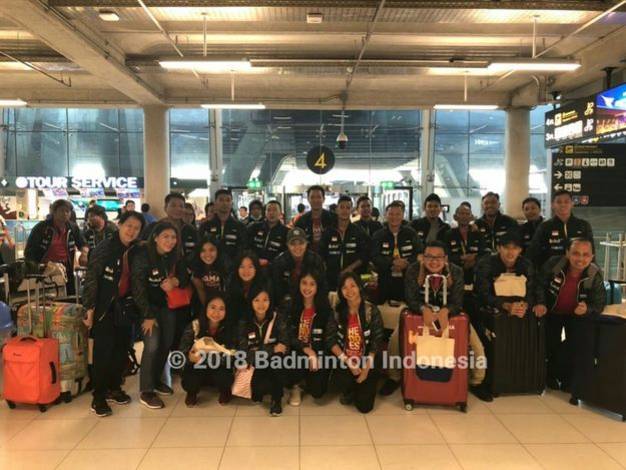 Skuad Thomas dan Uber Indonesia 2018.  Skuad Thomas dan Uber Indonesia 2018.