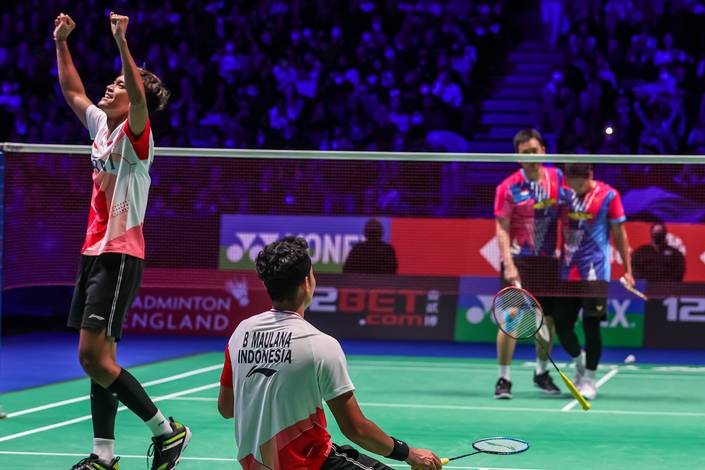 Bagas Maulana/Muhammad Shohibul Fikri & Hendra Setiawan/Mohammad Ahsan (Badminton Photo) Bagas Maulana/Muhammad Shohibul Fikri & Hendra Setiawan/Mohammad Ahsan (Badminton Photo)