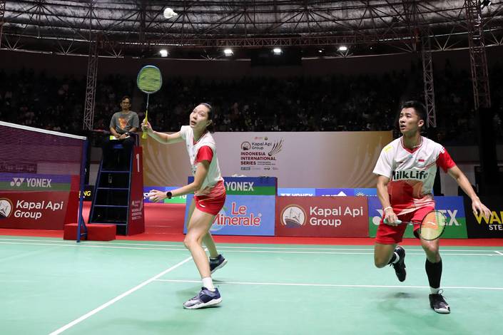 Ferdinansyah/Gloria Emanuelle Widjaja (Djarum Badminton) Ferdinansyah/Gloria Emanuelle Widjaja (Djarum Badminton)