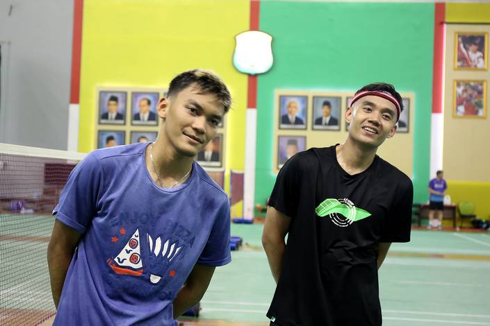 Muhammad Shohibul Fikri & Bagas Maulana (Djarum Badminton) Muhammad Shohibul Fikri & Bagas Maulana (Djarum Badminton)