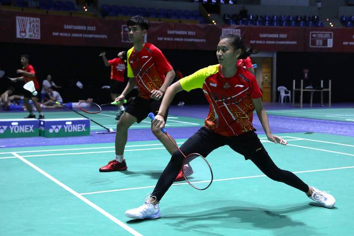Rafli Ramanda/Az-Zahra Putri Dania (Humas PP PBSI) Rafli Ramanda/Az-Zahra Putri Dania (Humas PP PBSI)