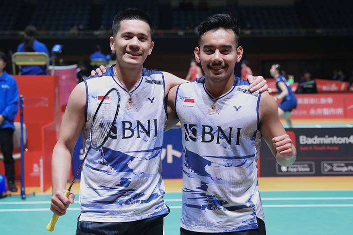 Yeremia Erich Yoche Yacob Rambitan & Pramudya Kusumawardana (Humas PP PBSI) Yeremia Erich Yoche Yacob Rambitan & Pramudya Kusumawardana (Humas PP PBSI)