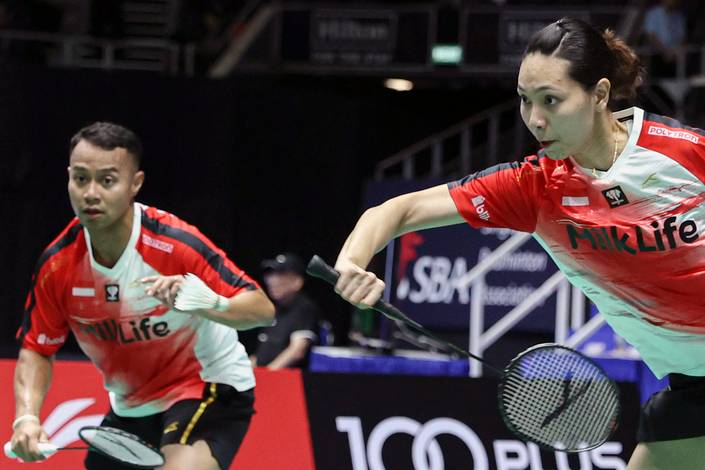 Rehan Naufal Kusharjanto/Gloria Emanuelle Widjaja (Humas PP PBSI) Rehan Naufal Kusharjanto/Gloria Emanuelle Widjaja (Humas PP PBSI)