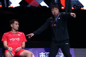 Fajar Alfian & Antonius Budi Ariantho (Humas PP PBSI)