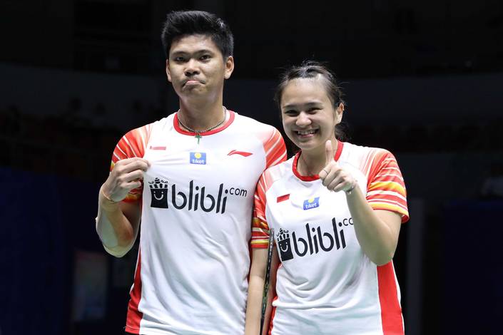 Paraveen Jordan/Melati Daeva Oktavianti (Indonesia). Paraveen Jordan/Melati Daeva Oktavianti (Indonesia).