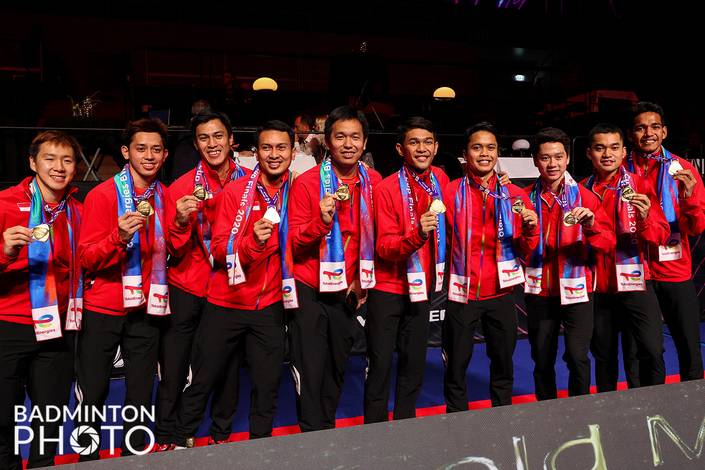 Skuad Piala Thomas Indonesia (Badminton Photo/Yohan Nonotte) Skuad Piala Thomas Indonesia (Badminton Photo/Yohan Nonotte)