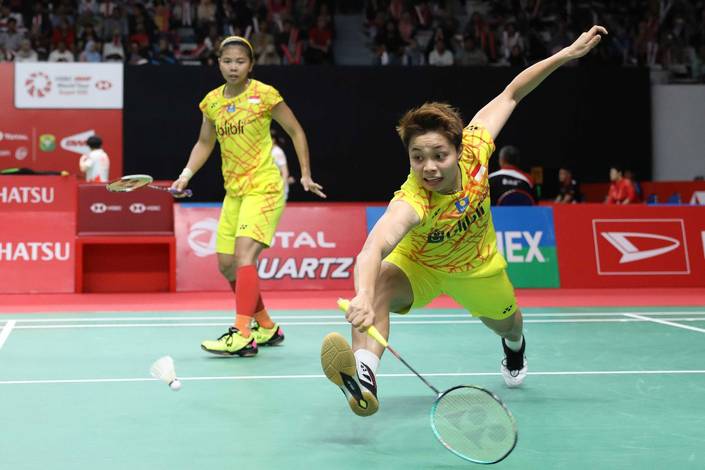 Greysia POLII/Apriyani RAHAYU (Indonesia). Photo : PBSI Greysia POLII/Apriyani RAHAYU (Indonesia). Photo : PBSI