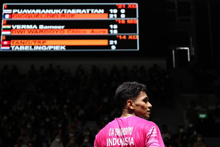 Chico Aura Dwi Wardoyo (Djarum Badminton) Chico Aura Dwi Wardoyo (Djarum Badminton)