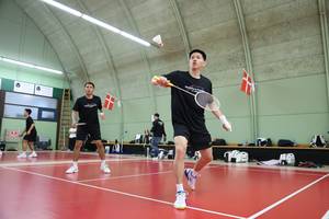 Fajar Alfian & Raymond Indra (Humas PP PBSI)