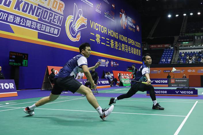 Mohammad Ahsan/Hendra Setiawan (Humas PP PBSI) Mohammad Ahsan/Hendra Setiawan (Humas PP PBSI)