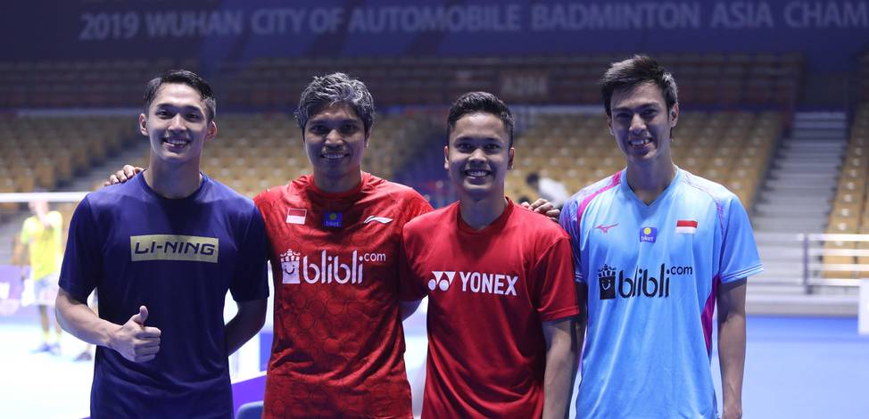 Jonatan Christie, Anthony Sinisuka Ginting dan Shesar Hiren Rhustavito menjadi wakil sektor tunggal putra Indonesia di tim Piala Sudirman 2019. Jonatan Christie, Anthony Sinisuka Ginting dan Shesar Hiren Rhustavito menjadi wakil sektor tunggal putra Indonesia di tim Piala Sudirman 2019.