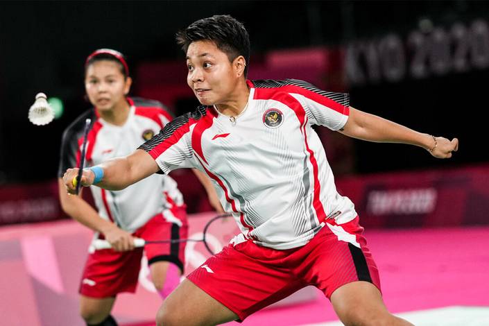 Greysia Polii & Apriyani Rahayu (Foto: BADMINTONPHOTO/Shi Tang) Greysia Polii & Apriyani Rahayu (Foto: BADMINTONPHOTO/Shi Tang)