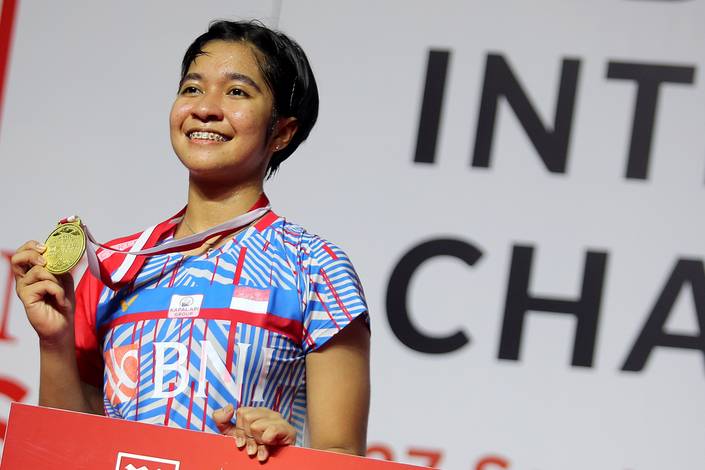 Ester Nurumi Tri Wardoyo (Djarum Badminton) Ester Nurumi Tri Wardoyo (Djarum Badminton)