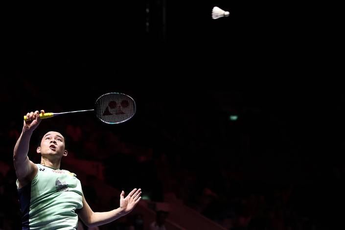 Kunlavut Vitidsarn (Djarum Badminton/Edward Luhukay) Kunlavut Vitidsarn (Djarum Badminton/Edward Luhukay)