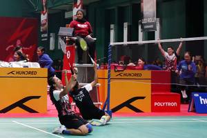 Berlian Indah Pinastika/Malika Nur Aqilah (Djarum Badminton/Edward Luhukay)