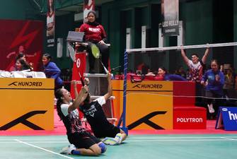 Berlian Indah Pinastika/Malika Nur Aqilah (Djarum Badminton/Edward Luhukay) Berlian Indah Pinastika/Malika Nur Aqilah (Djarum Badminton/Edward Luhukay)