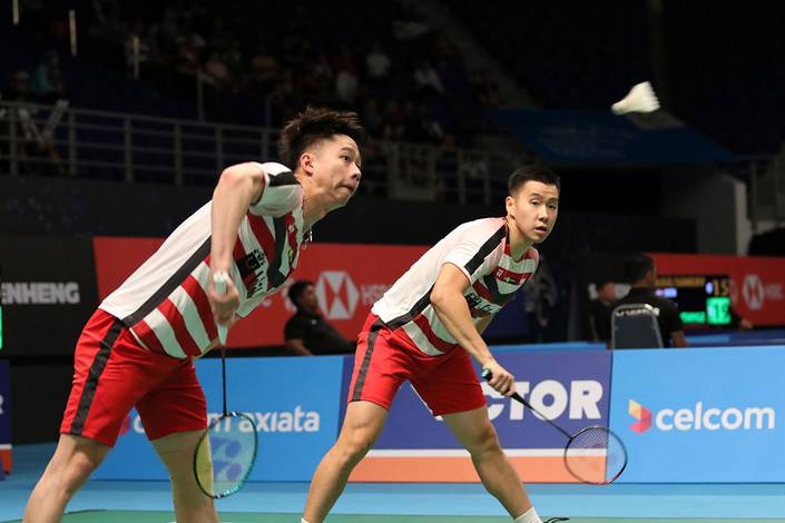 Kevin Sanjaya Sukamuljo/Marcus Fernaldi Gideon. 