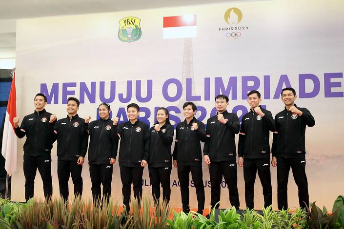 Skuad Indonesia pada Olimpiade Paris 2024 (Djarum Badminton) Skuad Indonesia pada Olimpiade Paris 2024 (Djarum Badminton)