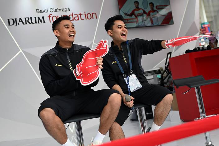 Bagas Maulana & Leo Rolly Carnando (Djarum Badminton)