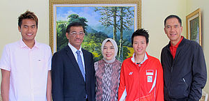 Tontowi Ahmad/Liliyana Natsir