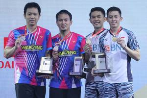 Hendra Setiawan/Mohammad Ahsan & Fajar Alfian/Muhammad Rian Ardianto (Humas PP PBSI)