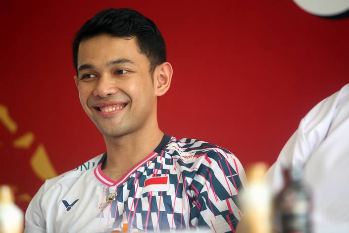 Fajar Alfian (Djarum Badminton/Edward Luhukay) Fajar Alfian (Djarum Badminton/Edward Luhukay)