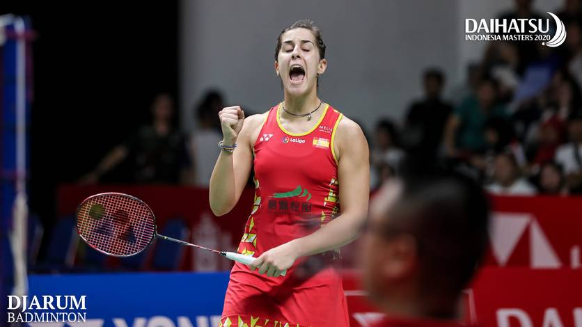 Carolina Marin (Spanyol). Carolina Marin (Spanyol).