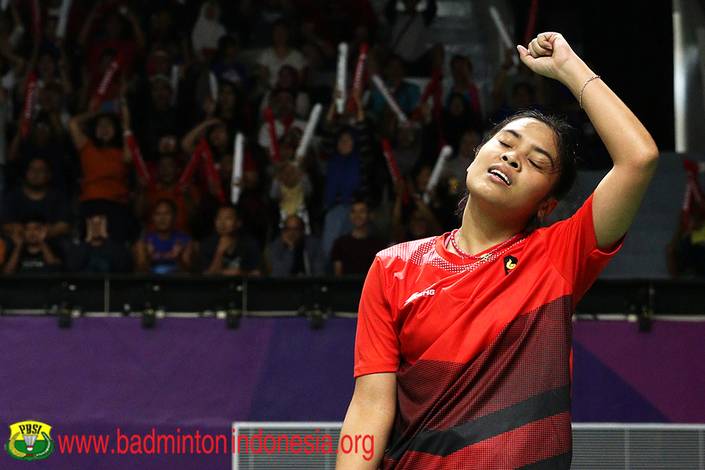 Caption Foto: Gregoria Mariska Tunjung (Foto: PBSI) Caption Foto: Gregoria Mariska Tunjung (Foto: PBSI)