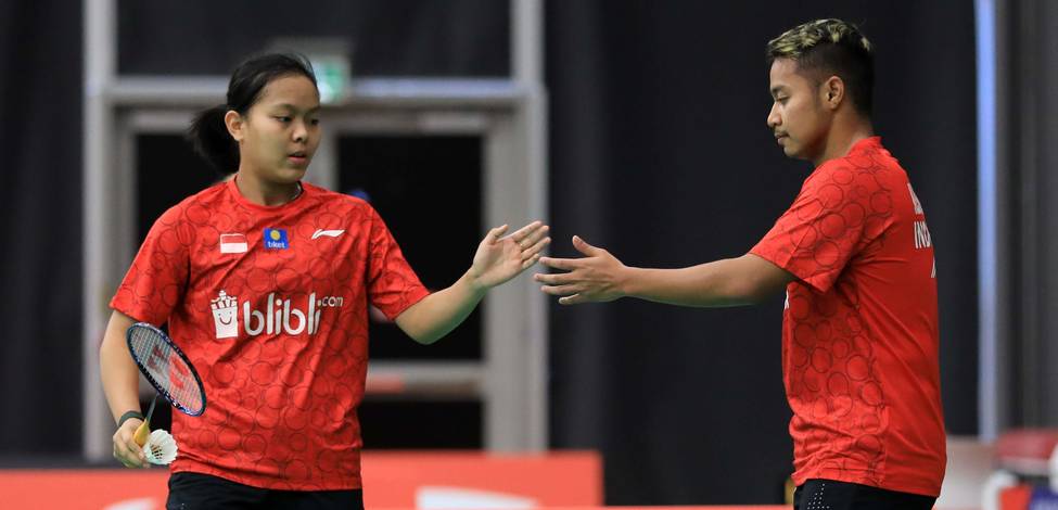 kekompakan Rehan Naufal Kusharjanto/Siti Fadia Silva Ramadhanti di lapangan. kekompakan Rehan Naufal Kusharjanto/Siti Fadia Silva Ramadhanti di lapangan.