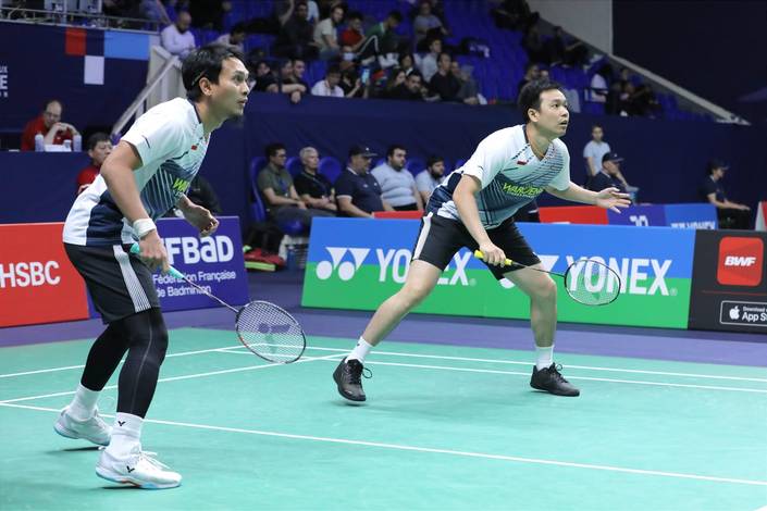 Mohammad Ahsan/Hendra Setiawan (Humas PP PBSI) Mohammad Ahsan/Hendra Setiawan (Humas PP PBSI)