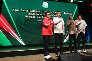 PP PBSI dan PT Perada Swara Productions Jalin Kerja Sama (Djarum Badminton/Edward Luhukay)