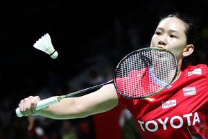 Pornpawee Chochuwong (Djarum Badminton/Edward Luhukay)) Pornpawee Chochuwong (Djarum Badminton/Edward Luhukay))