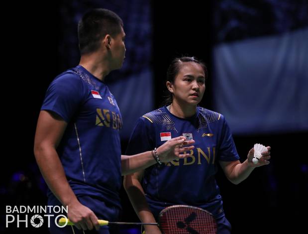 Praveen Jordan & Melati Daeva Oktavianti (Badminton Photo/Jnanesh Salian) Praveen Jordan & Melati Daeva Oktavianti (Badminton Photo/Jnanesh Salian)