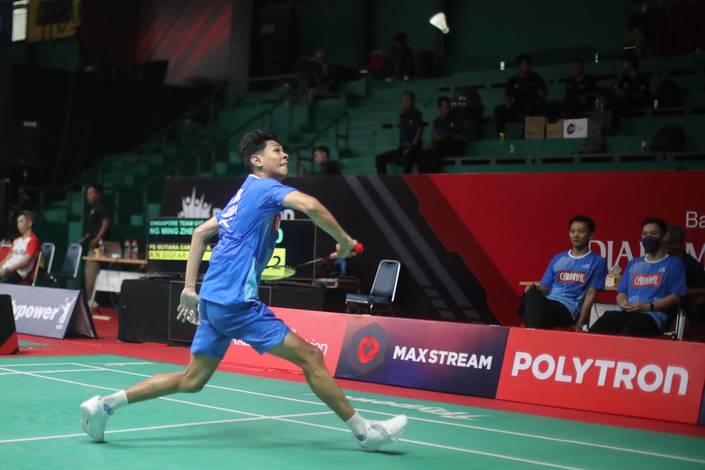 Arga Nugraha Sigfar (Djarum Badminton) Arga Nugraha Sigfar (Djarum Badminton)