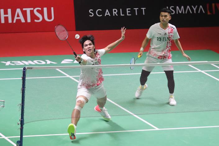 Daniel Marthin & Leo Rolly Carnando (Djarum Badminton) Daniel Marthin & Leo Rolly Carnando (Djarum Badminton)
