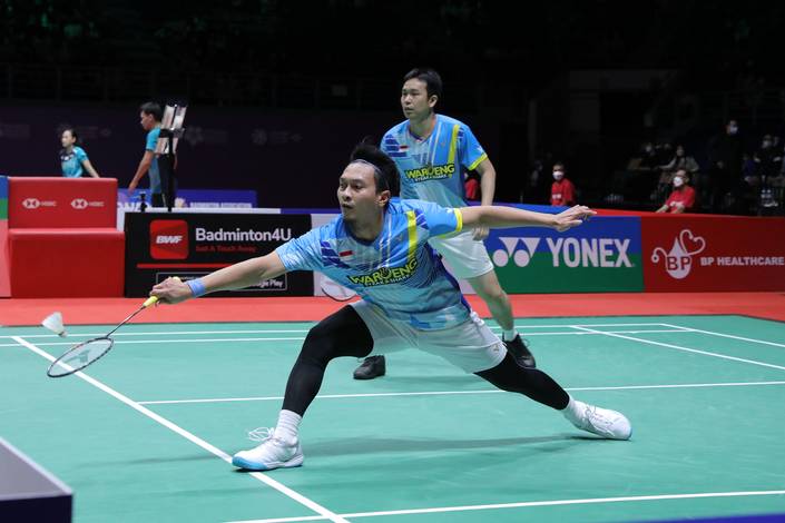 Mohammad Ahsan/Hendra Setiawan (Humas PP PBSI)