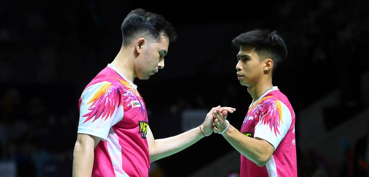 Sabar Karyaman Gutama/Moh Reza Pahlevi Isfahani (Djarum Badminton)