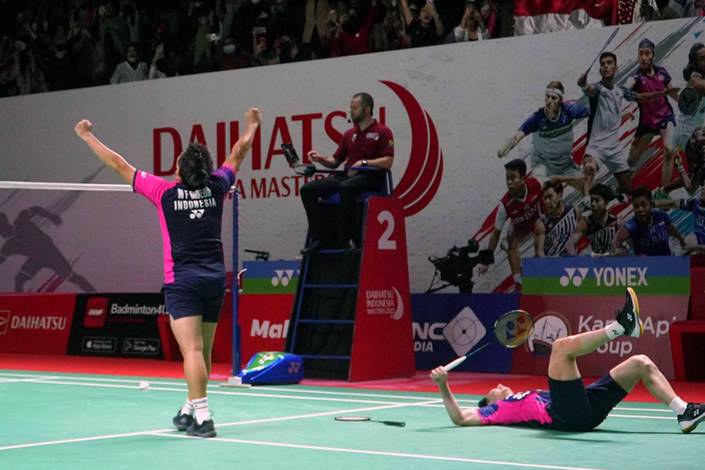 Marcus Fernaldi Gideon & Kevin Sanjaya Sukamuljo (Humas PP PBSI) Marcus Fernaldi Gideon & Kevin Sanjaya Sukamuljo (Humas PP PBSI)
