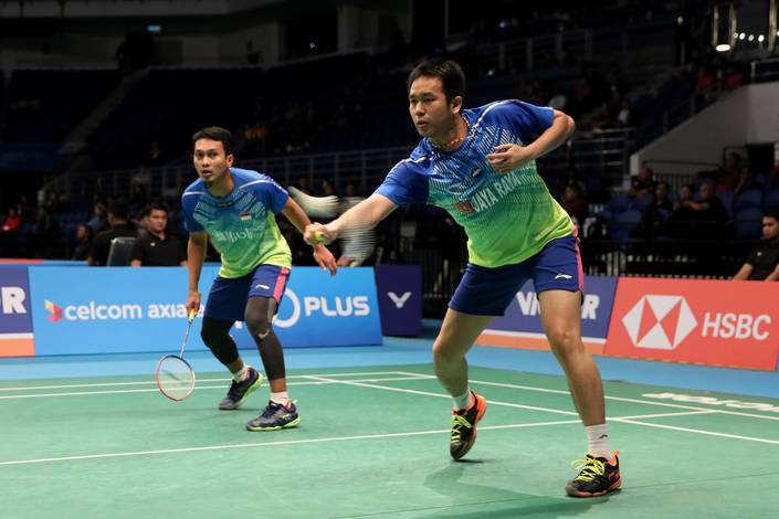 Hendra Setiawan/Mohammad Ahsan. (Foto: PBSI) Hendra Setiawan/Mohammad Ahsan. (Foto: PBSI)