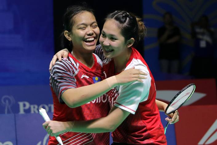 Siti Fadia Silva Ramadhanti & Ribka Sugiarto (Djarum Badminton) Siti Fadia Silva Ramadhanti & Ribka Sugiarto (Djarum Badminton)