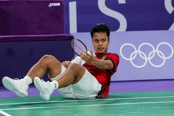 Anthony Sinisuka Ginting (PBSI/Badmintonphoto/Yohan Nonotte) Anthony Sinisuka Ginting (PBSI/Badmintonphoto/Yohan Nonotte)