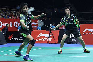 Tontowi Ahmad/Liliyana Natsir. (Foto: PBSI)