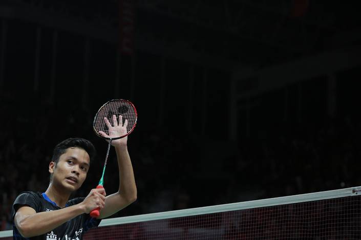 Anthony Sinisuka Ginting (Djarum Badminton) Anthony Sinisuka Ginting (Djarum Badminton)